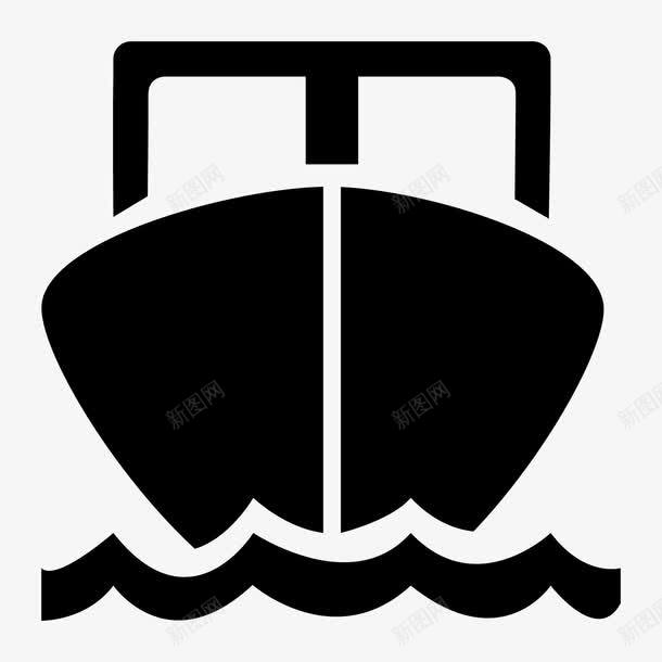 摆渡人的工具船图标png_新图网 https://ixintu.com app 图标 扬帆起航 摆渡人 撑船 网页 船