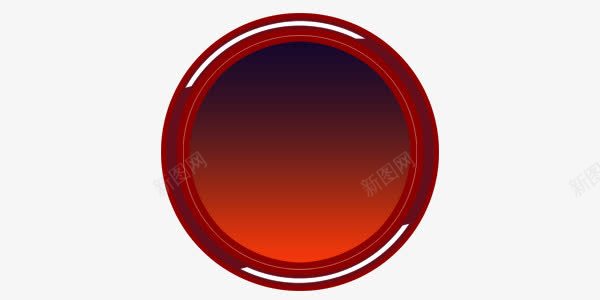 海报装饰元素圆圈png免抠素材_新图网 https://ixintu.com 促销 圆圈 字体背景 素材 红色