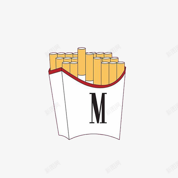 卡通香烟psd免抠素材_新图网 https://ixintu.com PNG图形 PNG装饰 卡通 字母 手绘 装饰 香烟