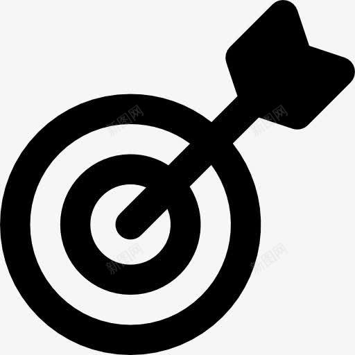 目标图标png_新图网 https://ixintu.com SEO和网络 射手 射箭 武器 目标 目的 箭 运动