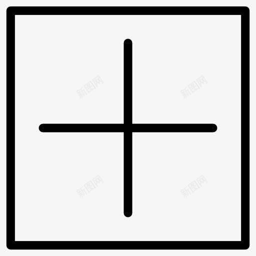 加方图标png_新图网 https://ixintu.com 广场 形状 数学 添加
