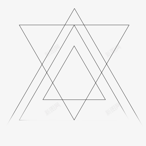 不规则图形图标png_新图网 https://ixintu.com 三角形装饰 不规则图案 海报设计素材