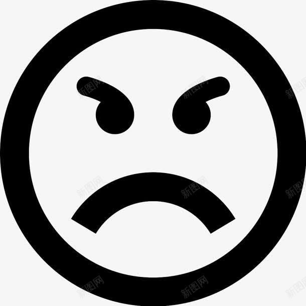 愤怒的icomoonfreeicons图标png_新图网 https://ixintu.com angry 愤怒的