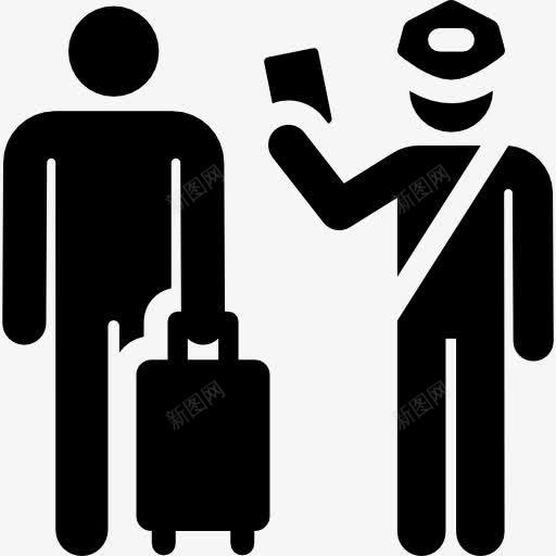 验证图标png_新图网 https://ixintu.com humanpictos 人 旅游 旅行 机场 警察 警察证件照 身份证验证