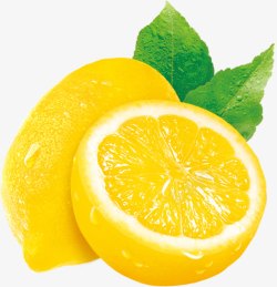 黄色新鲜橙子水果素材