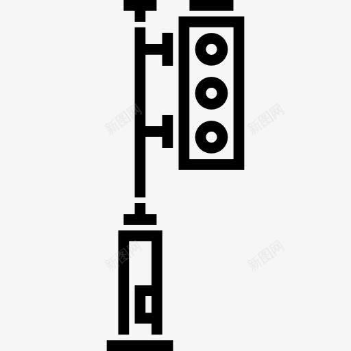 交通灯图标png_新图网 https://ixintu.com 业务 交通灯 信号 停止 停车信号 光 建筑 路标
