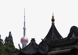 上海豫园上海豫园古楼高清图片