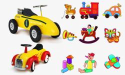 儿童玩具汽车素材