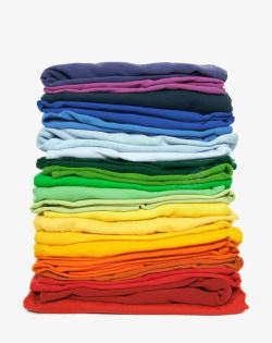 彩色毛巾矢量图素材
