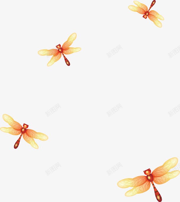 可爱卡通蜻蜓png免抠素材_新图网 https://ixintu.com 卡通动物 可爱卡通 矢量素材蜻蜓