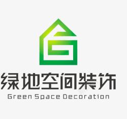 图标形式回字绿黄东方绿地LOGO图标高清图片