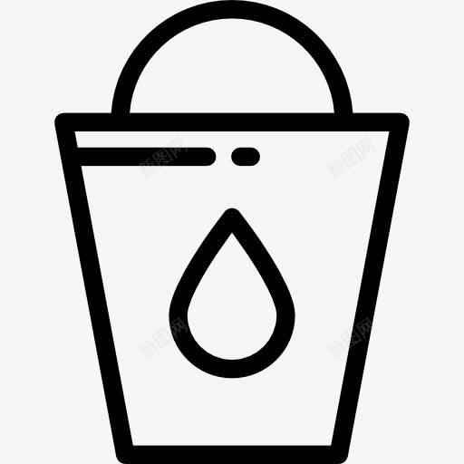 水图标png_新图网 https://ixintu.com 桶 水 食品和餐厅 饮料
