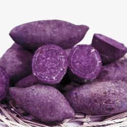 紫色紫薯素材