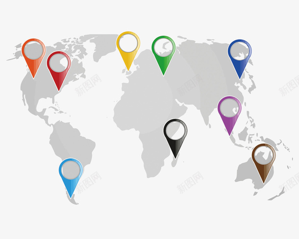 世界地图坐标png免抠素材_新图网 https://ixintu.com 世界地图PNG矢量图 世界地图免扣PNG图 卡通 坐标 手绘 矢量世界地图
