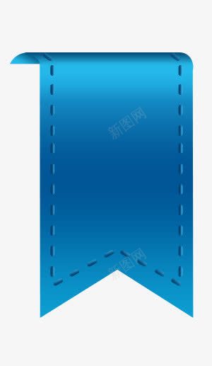 蓝色丝带标签png免抠素材_新图网 https://ixintu.com 丝带标签 促销标签 卡通丝带 淘宝标签 蓝色标签 飘带标签