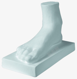 脚模型立体3D风格脚模型装饰案高清图片