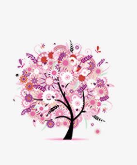 智慧树png免抠素材_新图网 https://ixintu.com 创意 树木 装饰 趣味