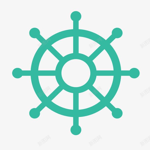 轮船掌舵png免抠素材_新图网 https://ixintu.com 卡通 圆形的 手绘 简图 轮船掌舵
