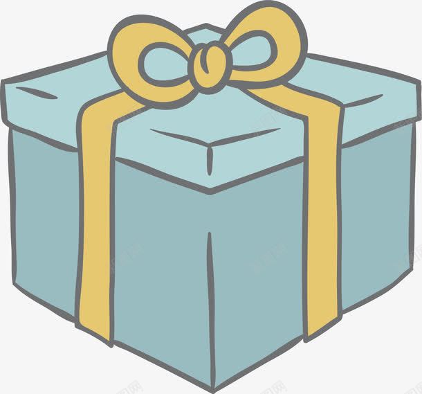 卡通礼物盒png免抠素材_新图网 https://ixintu.com 卡通手绘 卡通水彩画 卡通装饰 礼物盒 美化