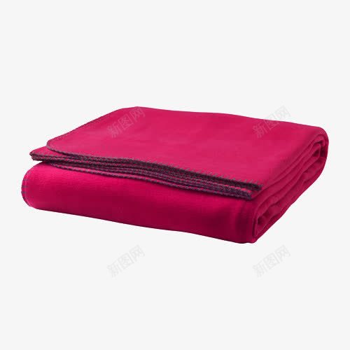 床罩毯子png免抠素材_新图网 https://ixintu.com 床罩 毯子 羊毛 酒红色