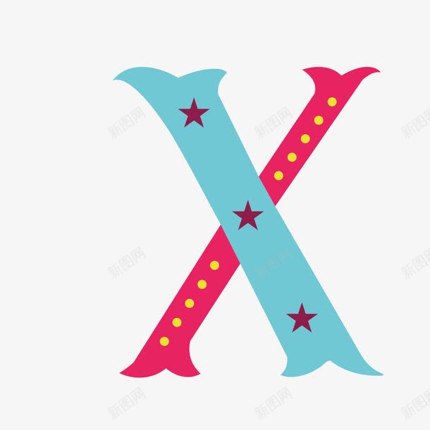 五角星图案字母Xpng免抠素材_新图网 https://ixintu.com X 五角星 创意 卡通 图案 字母 手绘 红色 蓝色
