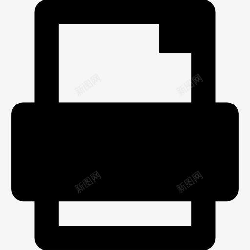打印接口符号图标png_新图网 https://ixintu.com 打印 打印机 按钮 接口 符号 象征