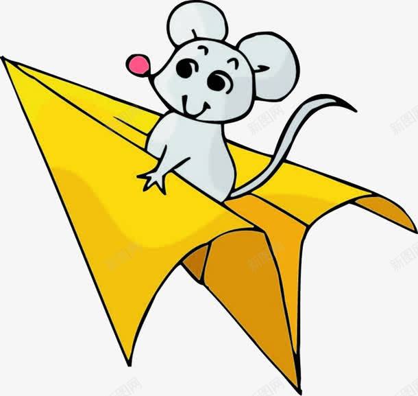 坐飞机的小老鼠png免抠素材_新图网 https://ixintu.com 坐飞机 小老鼠 老鼠 飞机