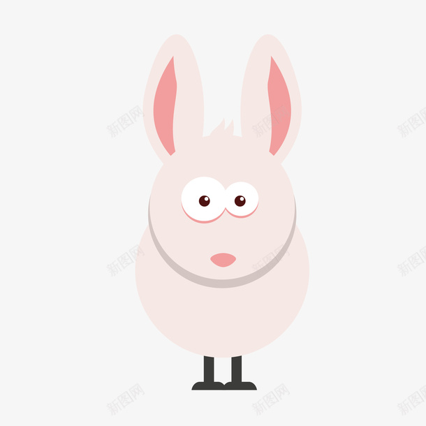 卡通兔子矢量图eps免抠素材_新图网 https://ixintu.com 兔子 动物 动物插画 卡通 卡通动物 可爱动物 小动物 矢量图
