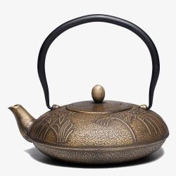 铜制茶壶素材