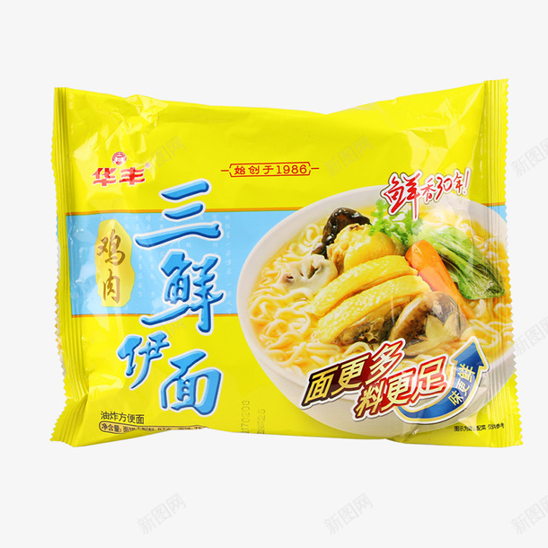 三鲜方便面png免抠素材_新图网 https://ixintu.com 实物图 方便面 食物 黑色