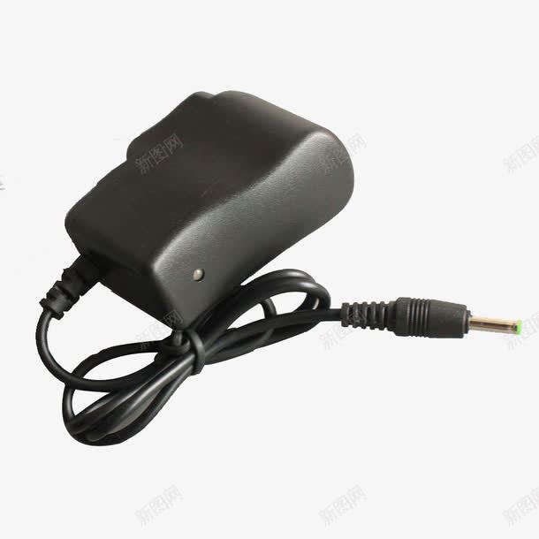 黑色充电头png免抠素材_新图网 https://ixintu.com 充电 充电头 插头 电器配件 黑色