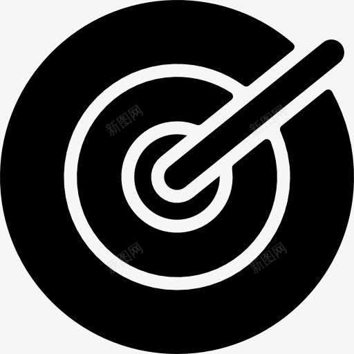 目标图标png_新图网 https://ixintu.com SEO和网络 射手 射箭 武器 目标 目的 箭 运动