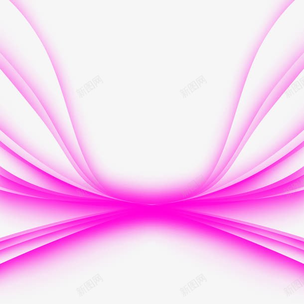 紫色绸带元素png免抠素材_新图网 https://ixintu.com 元素 紫色 绸带