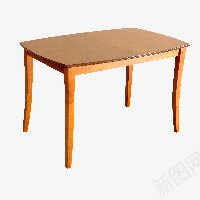 餐桌png免抠素材_新图网 https://ixintu.com 实木家具 家具 餐桌