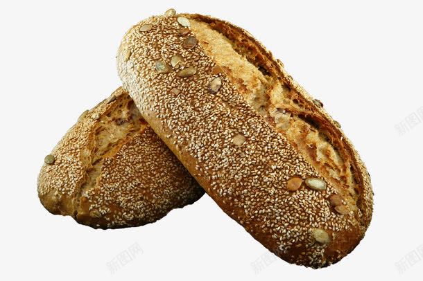 烤好的面包png免抠素材_新图网 https://ixintu.com 烘焙 面包 麦片