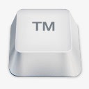 TM白色键盘按键素材