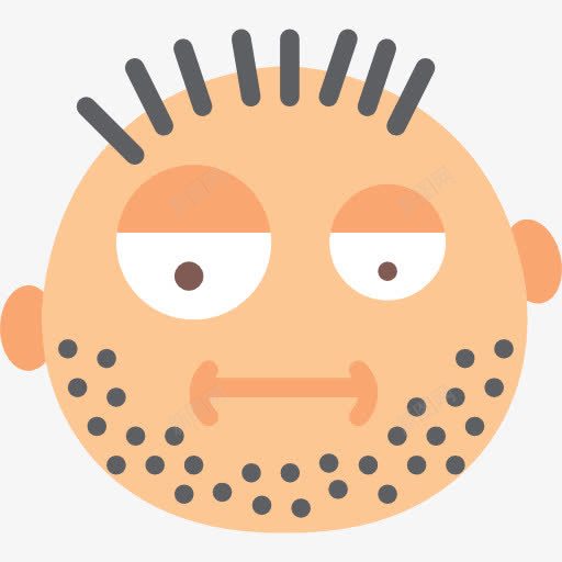 肮脏的图标png_新图网 https://ixintu.com 接口 肮脏 胡子 表情