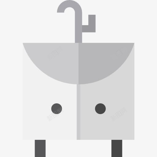 沉图标png_新图网 https://ixintu.com 卫生 家具和家居 水 水槽 洗 洗衣 浴室