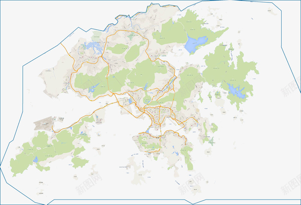 香港地图png免抠素材_新图网 https://ixintu.com 中华人民共和国香港特别行政区 中国 中国香港 地图 绿色 香港 香港地图