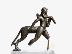 马身古希腊神话人首马身博物馆雕塑高清图片