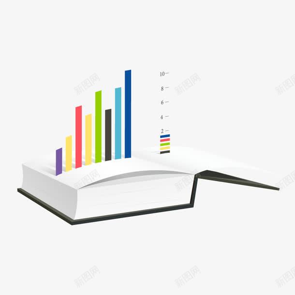 黑色图书彩色统计图矢量图ai免抠素材_新图网 https://ixintu.com 图书 彩色 统计图 黑色 矢量图