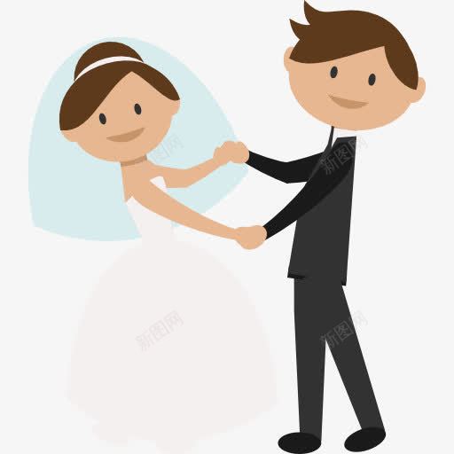 婚礼图标png_新图网 https://ixintu.com 人 新娘 新婚夫妇 新郎 浪漫 跳舞