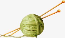 编织毛线球素材