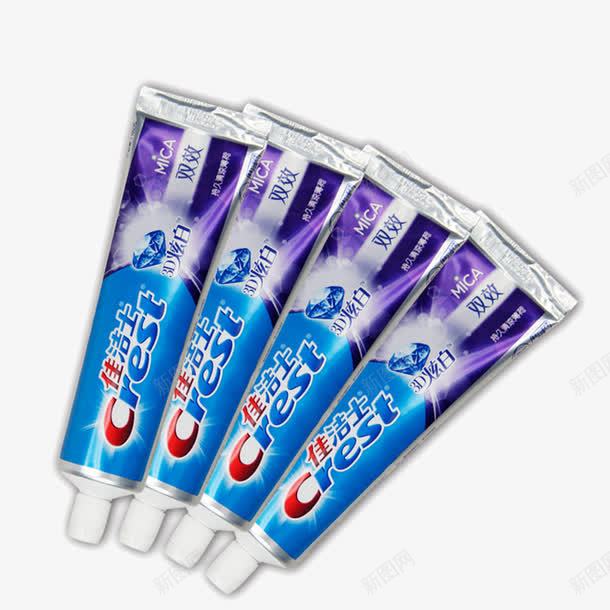 四支佳洁士牙膏png免抠素材_新图网 https://ixintu.com 产品实物图 佳洁士 牙膏