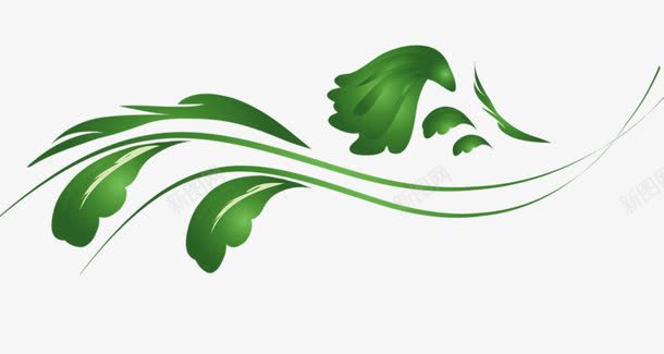 绿色树叶花纹背景png免抠素材_新图网 https://ixintu.com 树叶 植物 纹理 绿色 花纹