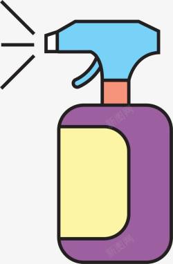 洒喷水喷水壶高清图片