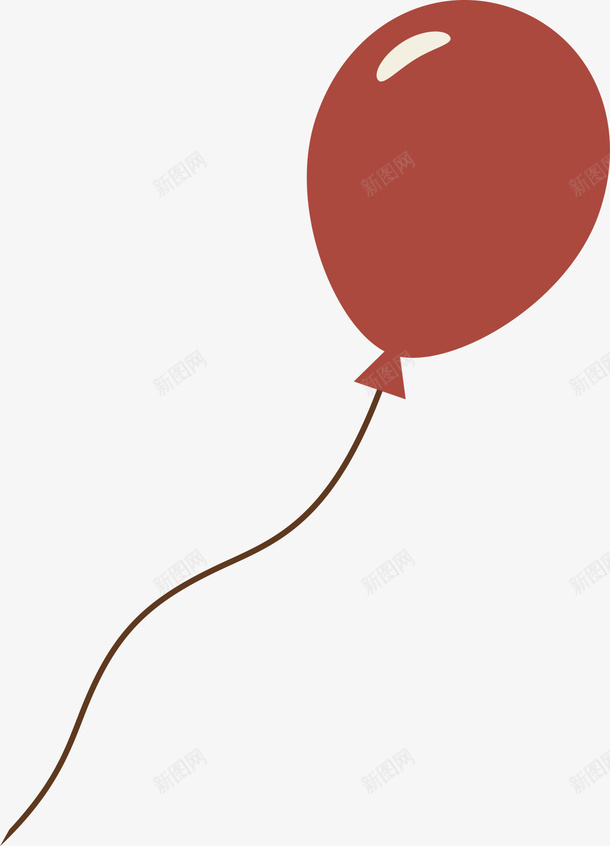咖啡色卡通气球png免抠素材_新图网 https://ixintu.com 卡通气球 可爱气球 咖啡色气球 活动气球 节日气球 装饰图案