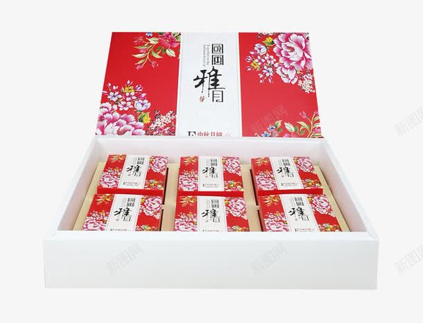 节日月饼包装盒png免抠素材_新图网 https://ixintu.com 中秋月饼盒 糕点包装 节日包装