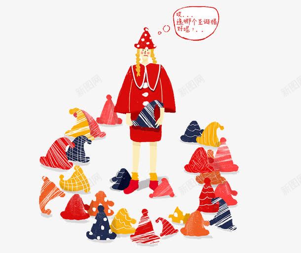 圣诞节圣诞帽png免抠素材_新图网 https://ixintu.com 圣诞帽 圣诞快乐 圣诞节 帽子 红色 选购