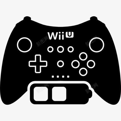 游戏控制半电池充电图标png_新图网 https://ixintu.com Wii WiiU 介质 充电 控制 游戏 电池